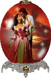 Couple amoureux globe