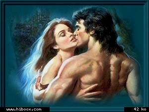 Cadre couple amoureux