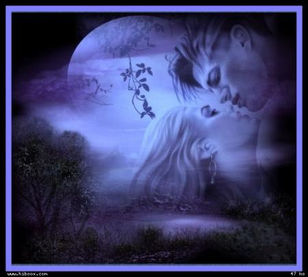 Cadre couple amoureux