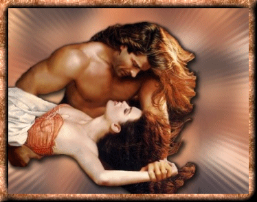 Cadre couple amoureux 