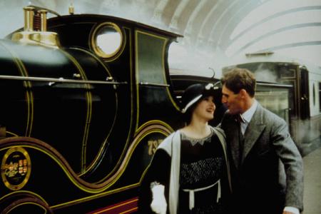 Couple amoureux - carte ancienne